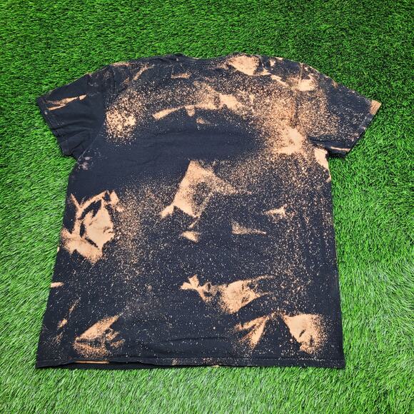 Marvel Comics Superhero Villain Shirt XL 23x28 Black Bleached - Picture 2 of 11